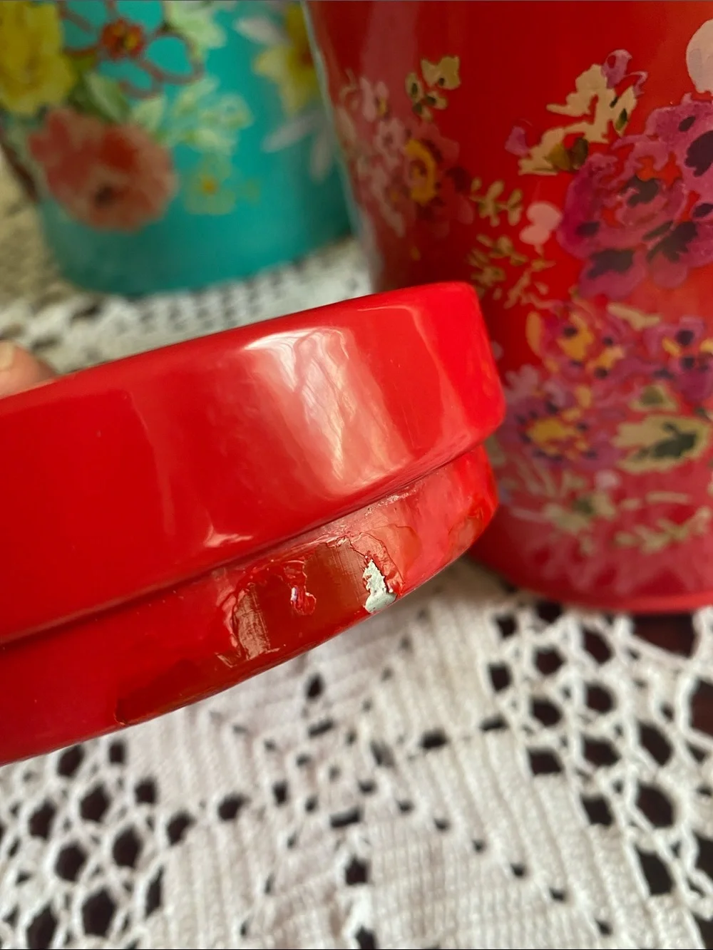 Pioneer Woman Garden Meadow Canister Set of 3